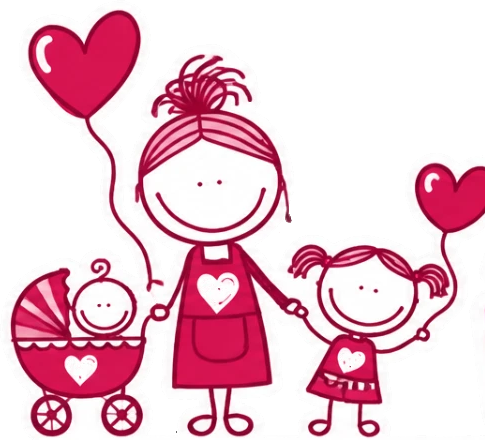 Bildmarke: Nanny mit Kindern