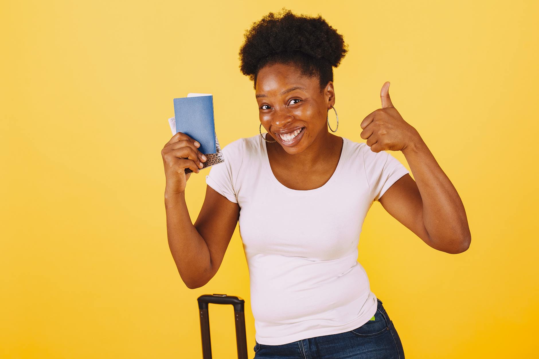 woman wearing white shirt smiling